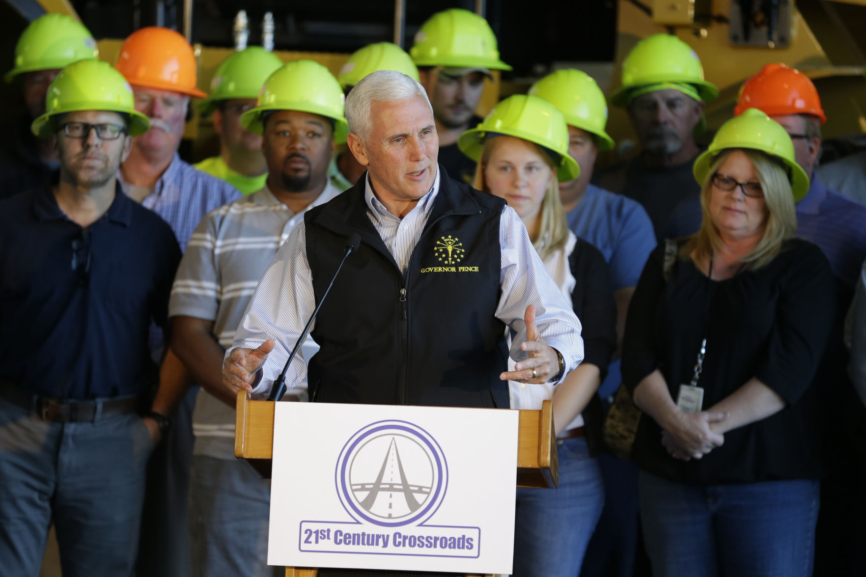 Mike Pence, 2015